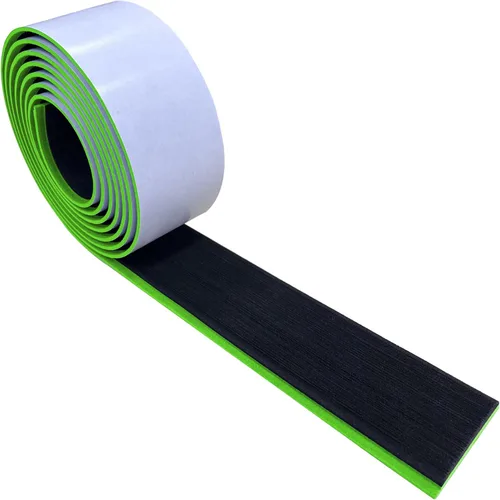 Vista 22 de HZshark Piso de lancha de espuma EVA autoadhesiva de 6mm antideslizante, alfombra marina de teca para lancha, almohadilla de cubierta de espuma