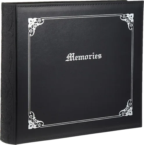 Vista 2 de Pioneer Photo Albums TM-12 - Carpeta de memoria italiana de 3 anillas, 12 x 12 pulgadas, color negro