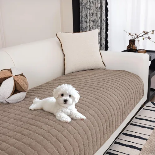 Vista 13 de MYSKY HOME Funda para sofá, funda lavable para perros, funda para sofá modular, funda para sofá de 2 cojines, fundas protectoras antideslizantes