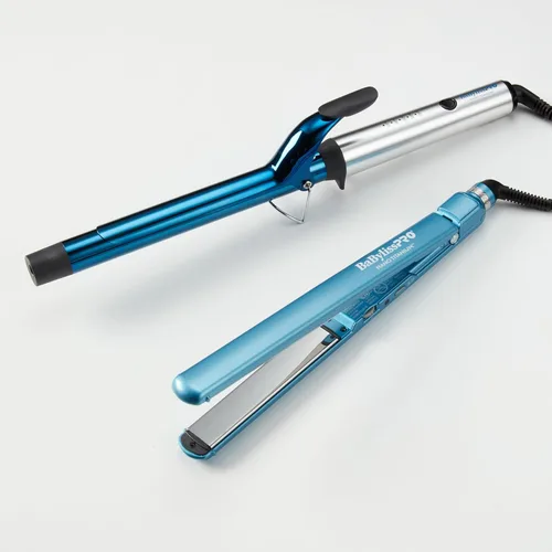 Vista 7 de BabylissPRO Nano Titanium Ultra-Thin Hair Straightener, Professional Flat Iron, 5-Inch Extended Plates for Faster Straightening, for All Hair Types