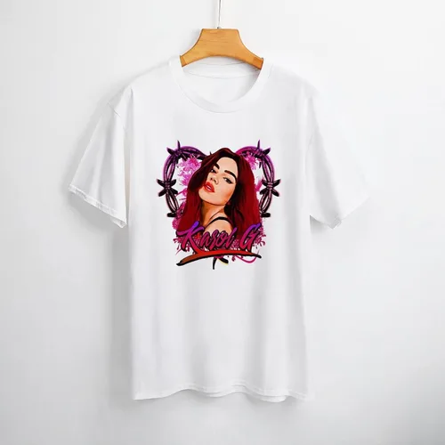 Vista 2 de T-Shirt Womens Casual Tee Novelty Graphic T Shirt Crewneck Tshirt Summer Tops