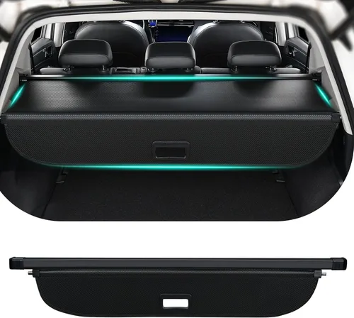 Vista 9 de Tecoom Cubierta de carga trasera para Toyota 4Runner 2010-2024, cubierta retráctil para maletero de automóvil para accesorios Toyota 4Runner