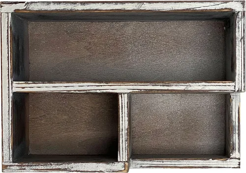 Vista 6 de Cregugua Soporte decorativo de madera rústica para bolígrafos y lápices, organizador de madera estacionaria para oficina/hogar