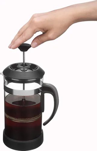 Vista 4 de Trudeau Prensa de café francesa de 1 litro, negro, 1 litro (801210)