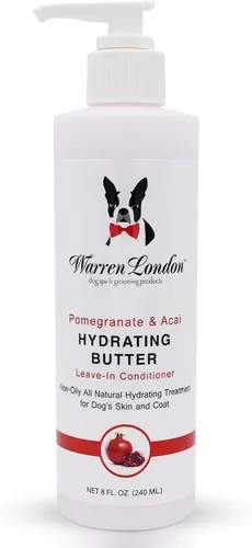 Vista 12 de Warren London Mantequilla Hidratante Acondicionador Sin Enjuague para Mascotas para Perros Loción para Piel y Pelaje Acondicionador de Aloe