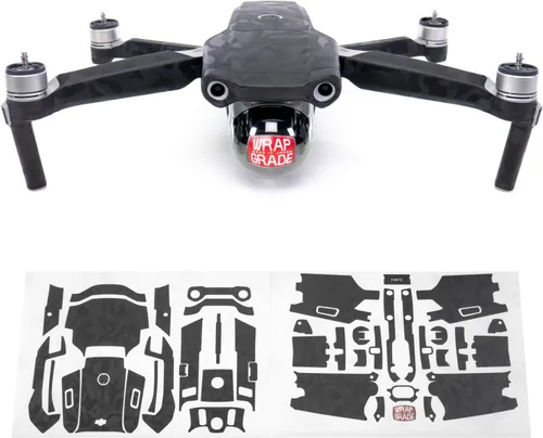 Vista 12 de Unidad Principal Skin Compatible con DJI Mavic Air 2 (Airforce Silver)