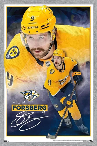 Vista 13 de Trends International NHL Nashville Predators - Póster de pared de Filip Forsberg 23