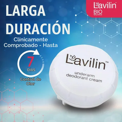 Vista 4 de Lavilin Crema desodorante para axilas - 0.44oz/12.5g