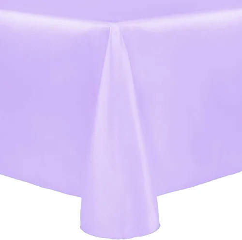 Vista 10 de Ultimate Textile Majestic - Mantel ovalado reversible Shantung Satin (60 x 144 pulgadas), color amarillo claro
