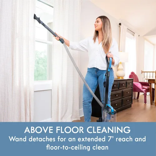 Vista 3 de Aspiradora vertical ligera sin bolsa Kenmore 4 Height Adjustment, Pet HandiMate Tool and 2 Cleaning Tools for Carpet, Hard Floor and Pet Hair