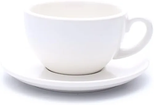 Vista 9 de Coffeezone - Taza de café con platillo de libre servicio, pequeña, para capuchino y café expreso doble, tazas de café de cerámica para cafetería