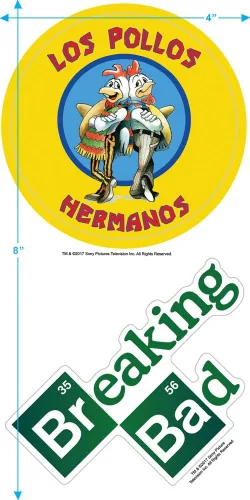 Vista 6 de Popfunk Sudadera clásica con capucha Breaking Bad Los Pollos
