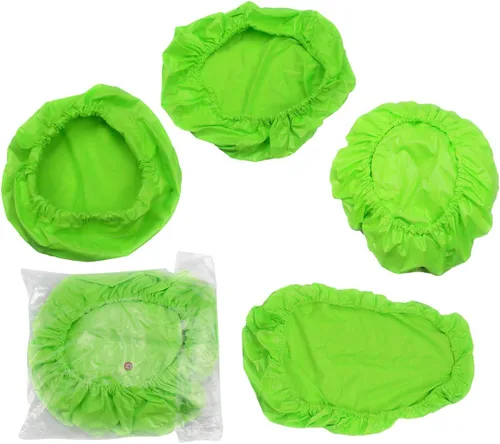 Vista 7 de Rigoberto - Juego de 4 fundas protectoras para sillas dentales, seda de leche avanzada + TPU + película compuesta impermeable (tamaño promedio, azul)