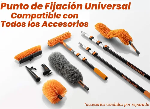 Vista 7 de Kit de plumero de alto alcance de 20 pies con poste de extensión