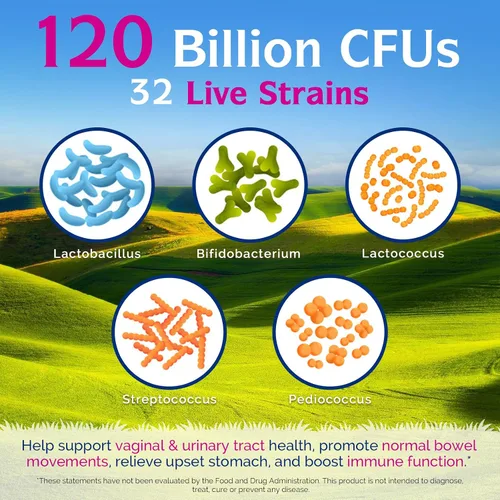 Vista 4 de Innate Vitality Paquete de cápsulas de probióticos y cafeína para mujer, suplementos dietéticos sin OMG, cápsulas veganas