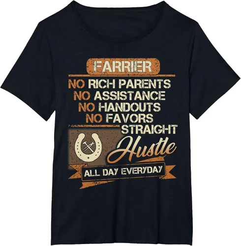 Vista 11 de Funny Farrier T-Shirt for Men Dad Brother Uncle Papa Negro