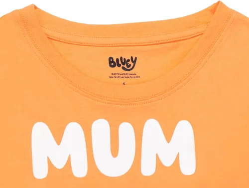 Vista 4 de Bluey Mom Dad Bingo Matching Family T-Shirt Adulto
