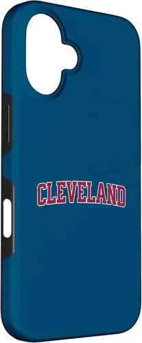 Vista 3 de Funda para iPhone 16 Cleveland Baseball