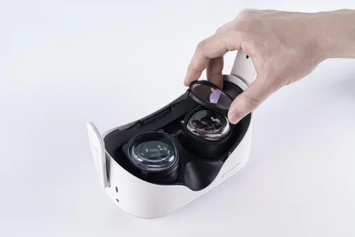 Vista 7 de VR Accessories Sets Pupil Distance Detector & Fine Adjuster, Lens Protector Accessories, Anti-Scratch Lens Protector, VR Glasses Spacer Compatible