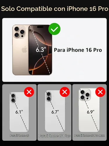 Vista 2 de NEWDERY Funda de batería para iPhone 16 pro USB C portátil Power Bank