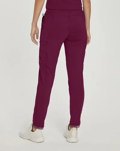 Vista 3 de Urbane Impulse Slim Fit Extreme Stretch 4-Pkt Jogger Pantalones médicos para mujer 9208