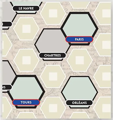 Vista 4 de Rio Grande Games Expansión Franco-German Rails: Estrategia de juego de mesa ferroviario para jugadores experimentados, 3-5 jugadores, juego de 60