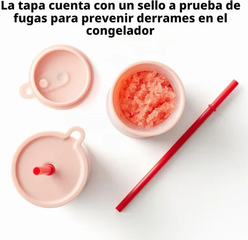 Vista 7 de Rabbit Frozen Cocktail - Vaso de silicona (2 unidades), color rosa