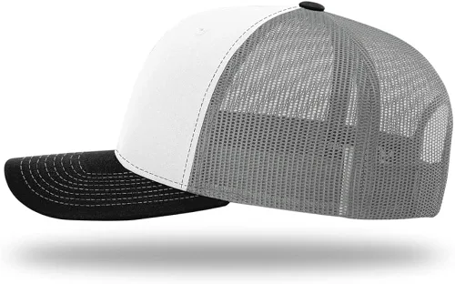 Vista 3 de Richardson 112 Gorra de camionero estructurada clásica ajustable con malla