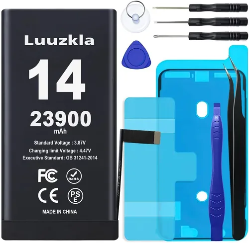 Vista 25 de Nueva batería de 23900 mAh compatible con iPhone 11, batería de repuesto de gran capacidad compatible con iPhone 11, con kits de herramientas