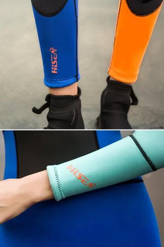 Vista 4 de Micosuza Trajes de neopreno completos para mujer, 0.059 in, manga larga, pierna larga, cremallera trasera, para buceo, esnórquel, natación