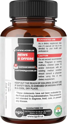 Vista 9 de Suplemento de berberina con Ceilán, cardo mariano, cúrcuma, saúco y más – Apoyo inmunológico, cardiovascular y gastrointestinal – 60