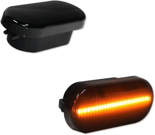 Vista 4 de El ámbar ahumado de la lente llevó la luz del marcador del lado delantero para el escarabajo de Volkswagen MK4 Jetta GTI R32