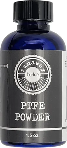 Vista 2 de Polvo de PTFE (teflón**) / cepillo aplicador incluido con botella de 1.5 onzas