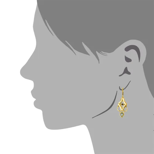 Vista 2 de yoolie joyería, la nostalgia de la moda arete, colección primavera-verano de Artaziae4003