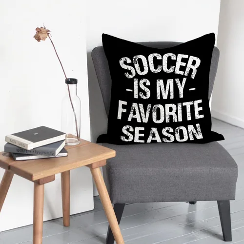 Vista 2 de Rusenbao Fundas de almohada de fútbol 1818, regalos de fútbol, decoración de habitación de niños, tema favorito de la temporada, almohadas de pelota