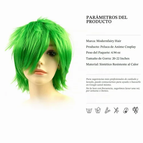 Vista 7 de Modernfairy - Peluca de color rosa larga natural ondulada sin pegamento, peluca de fiesta completa, resistente al calor, pelucas de pelo sintético
