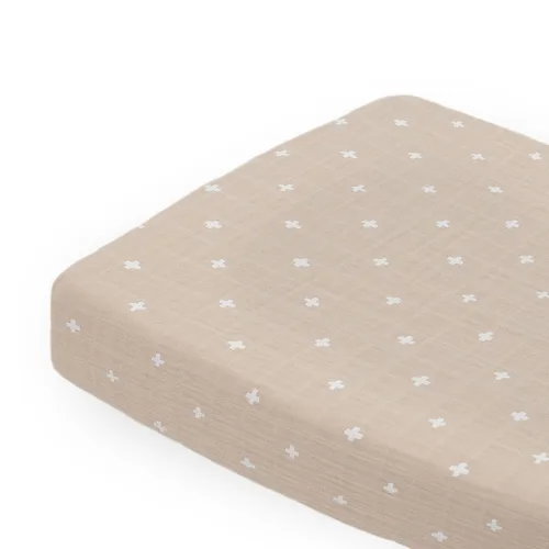 Vista 16 de Little Unicorn Funda para cambiador para recién nacidos y bebés, tela de muselina suave y transpirable, funda para cambiador de pañales para bebés