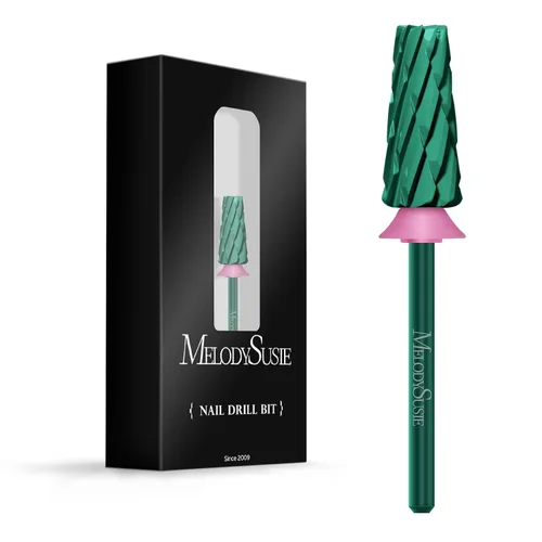 Vista 32 de MelodySusie Super Cut Edition Brocas para Uñas 5 en 1, Brocas Multifunción de Carburo de Tungsteno de 3/32'', Adecuadas para Manicura Pedicura