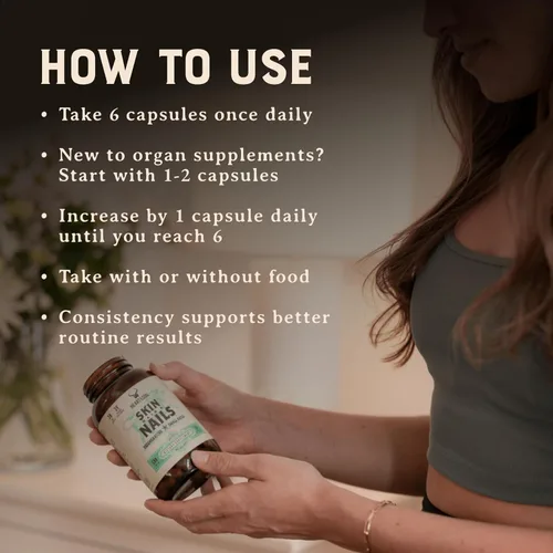 Vista 7 de HEART & SOIL Suplemento de calostro 100% alimentado con pasto y acabado de ganado regenerativo para la salud intestinal, muscular e inmunológica
