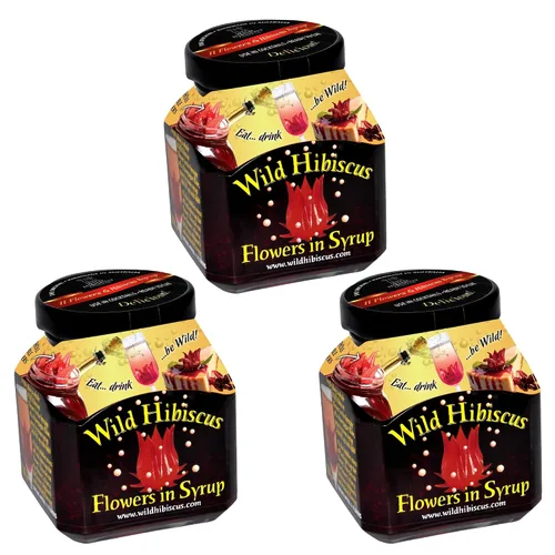 Vista 11 de WILD HIBISCUS FLOWER COMPANY Jarabe, 2.5 libras