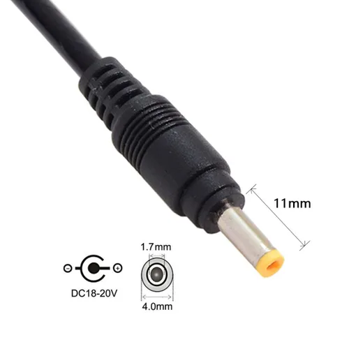 Vista 5 de chenyang Adaptador USB C a CC 20V USB C a 0.157 * 0.067 in Enchufe de alimentación PD 65W Emulador Trigger Cable de carga
