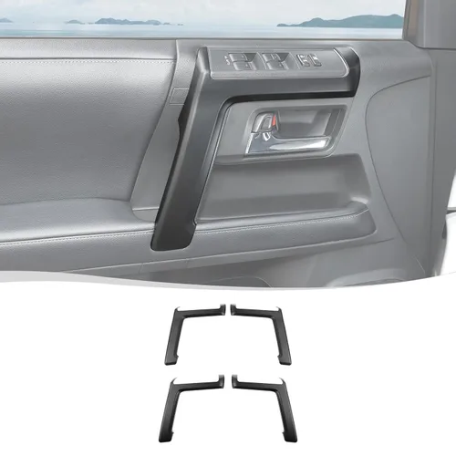 Vista 12 de Voodonala Panel de interruptores de ventana para Toyota 4Runner 2010-2024, cubierta de panel de manija lateral compatible con Toyota 4Runner SUV
