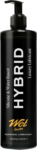 Vista 16 de Wet Hybrid Lube, mezcla de agua y silicona premium, deslizamiento suave