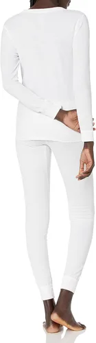 Vista 3 de Fruit of the Loom Set térmico premium de micro gofres para mujer, Gris