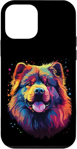 Vista 14 de Watercolour Colourful Dog Chow Chow Case for iPhone 16