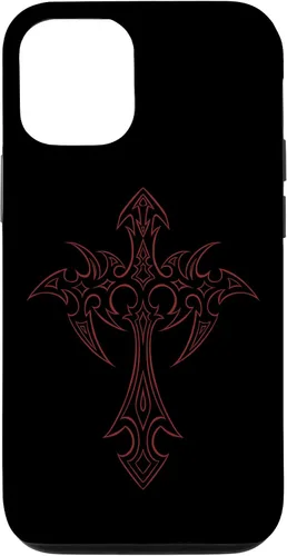 Vista 28 de Y2k Mall Goth Grunge Aesthetic Gothic Cross Case for iPhone 17
