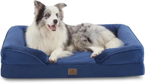 Vista 42 de Bedfolks - Cama ortopédica extra pequeña para perros, cama de sofá impermeable para perros pequeños y gatos, sofá de espuma en forma de huevo