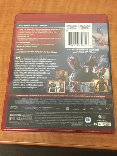 Vista 2 de Marvel's Avengers Age of Ultron Blu-ray