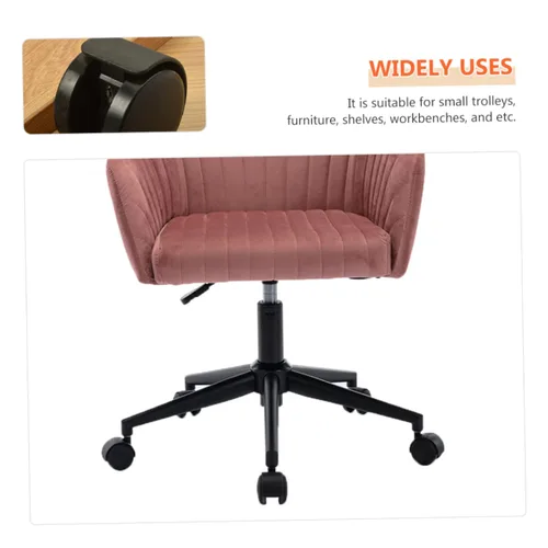 Vista 3 de ABOOFAN 8 ruedas giratorias para silla de escritorio, ruedas para silla de escritorio, ruedas pequeñas, ruedas de tronco, ruedas de banco