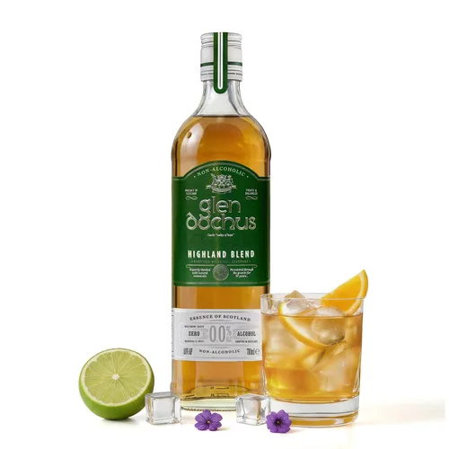 Vista 11 de Glen Dochus Export Blend Whisky sin alcohol, galardonado aromático y cálido licores escoceses sin alcohol - Halal, bajo en azúcar y sin gluten